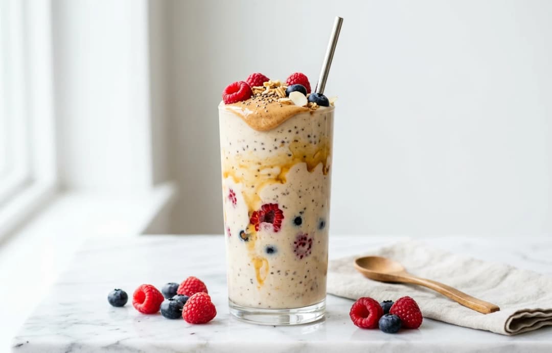 High-Protein Soy Milk Smoothie