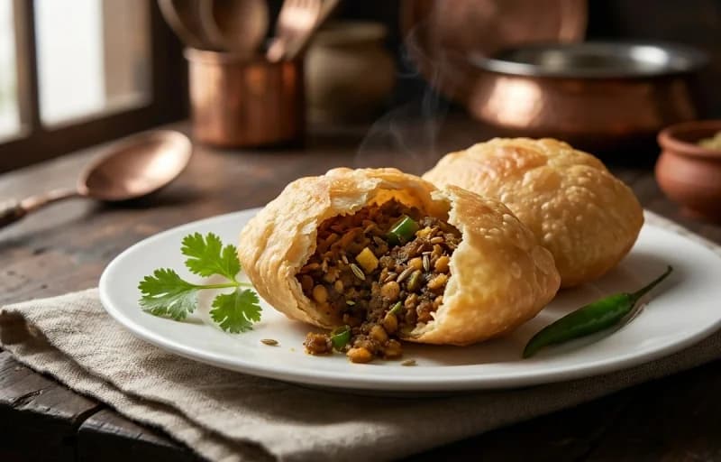 Hing er Kochuri with Cholar Dal - Recipe 1