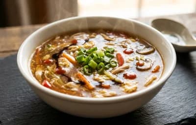 Hot and Sour Chicken Soup