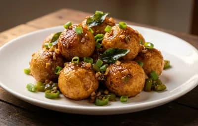 Hyderabadi Egg Manchurian Dry