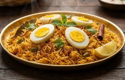 Hyderabadi Egg Pulao