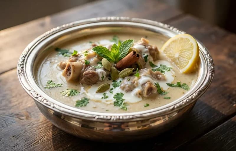 Hyderabadi Marag with Butter Naan - Recipe 1