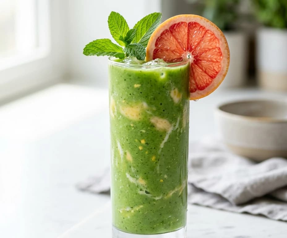 Hydrating Grapefruit Green Smoothie