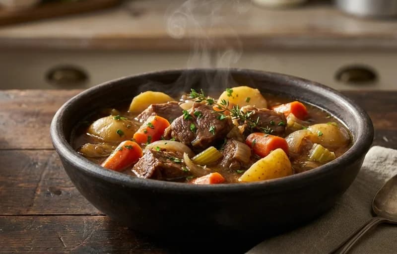 Irish Lamb Stew with Mashed Potatoes - Recipe 1