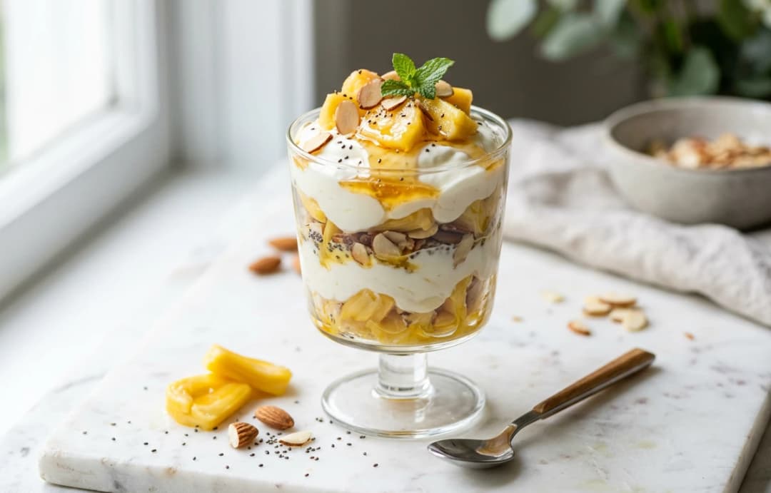 Jackfruit & Yogurt Parfait