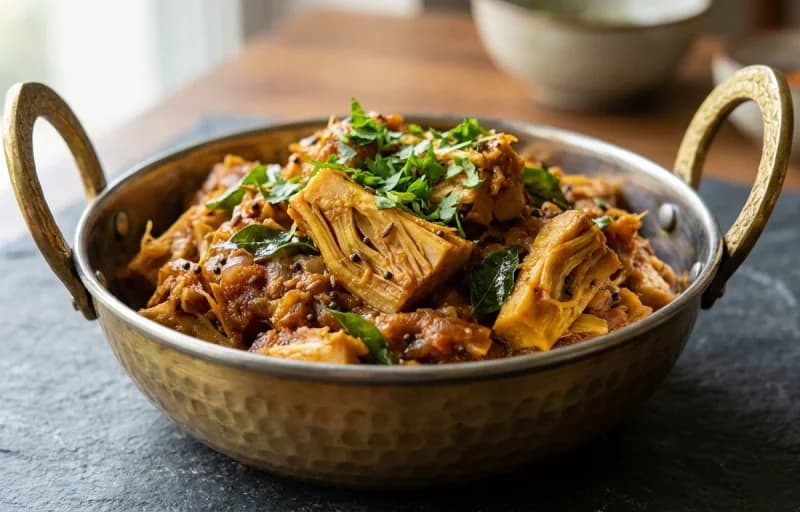 Goan Red Rice, Jackfruit Bhaji and Goan Dal - Recipe 2