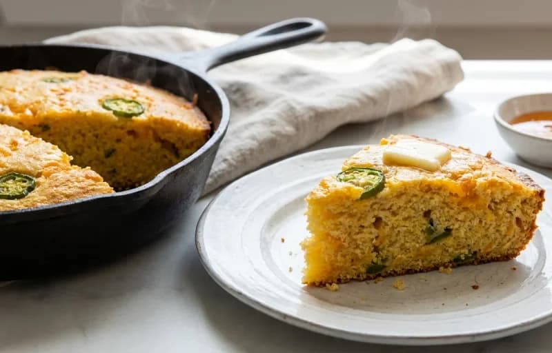 Jalapeno Cheddar Cornbread