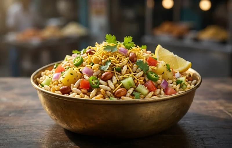 Egg Pitika, Jhal Muri and Assamese Red Tea - Recipe 2