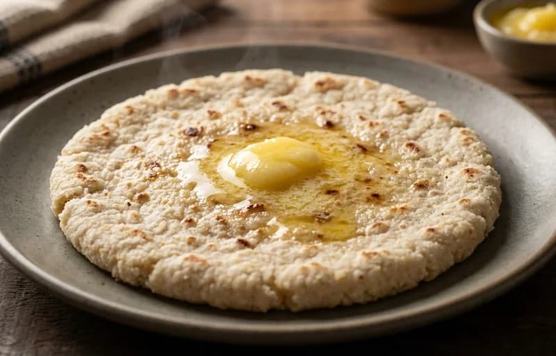 Gujarati Egg Curry, Juwar no Rotlo and Onion Salad - Recipe 2