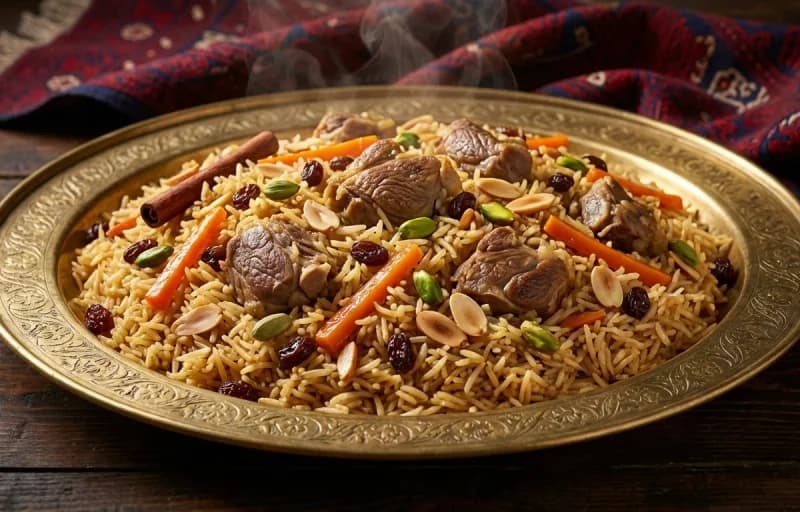 Kabuli Pulao with Dahi - Recipe 1