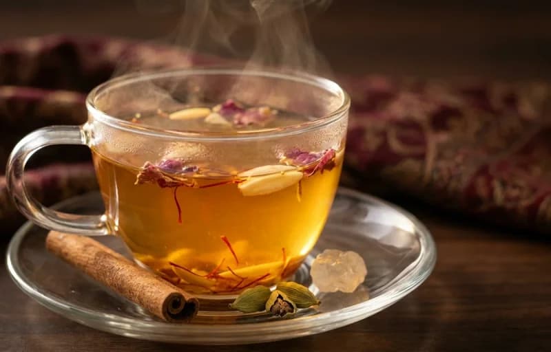 Kashmiri Roti with Kahwa - Recipe 2