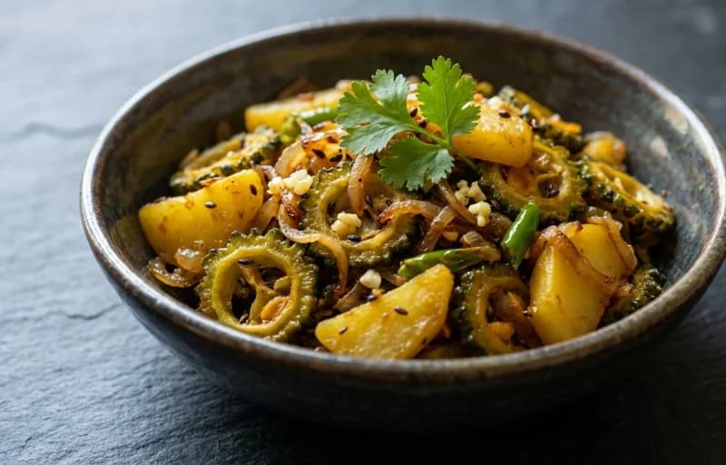 Dahi Pakhala, Kalara Bhaja and Baigana Poda - Recipe 2