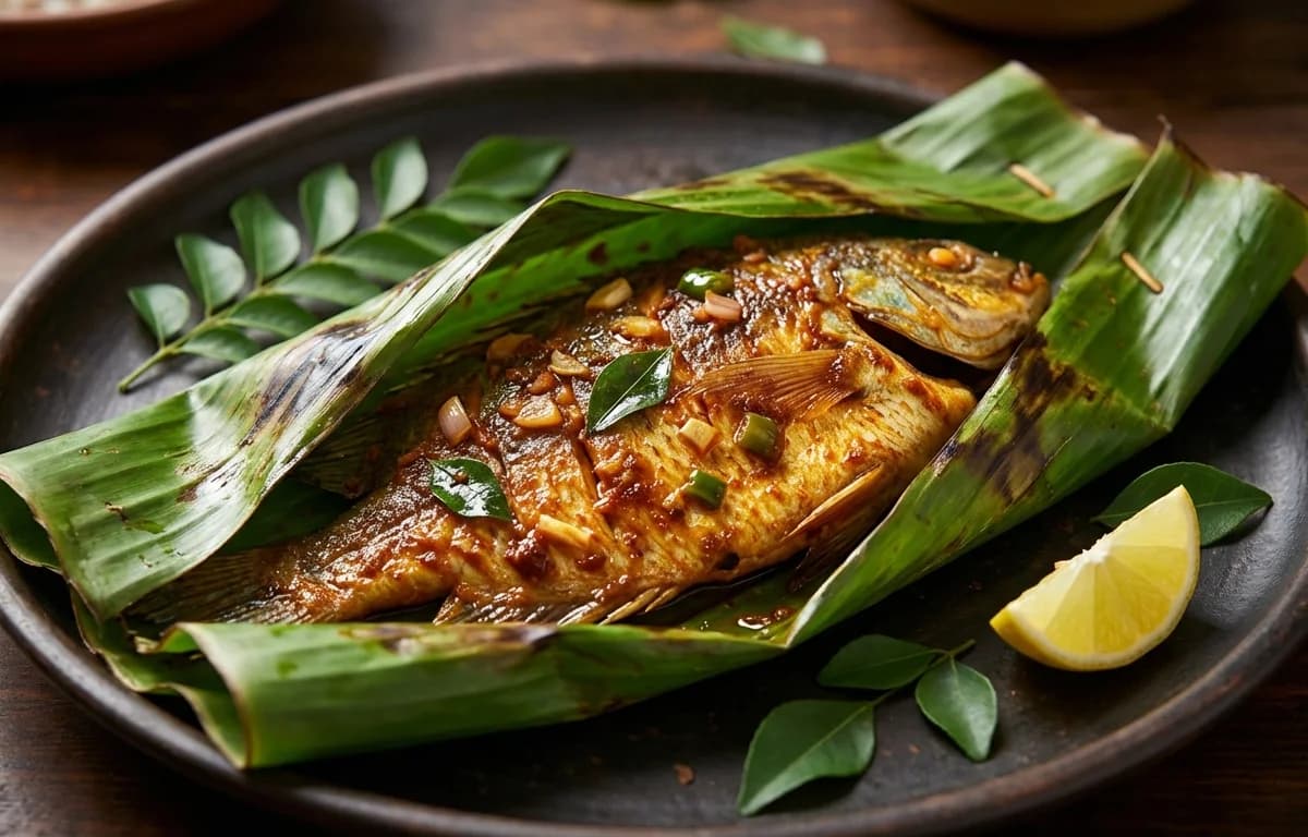 Karimeen Pollichathu