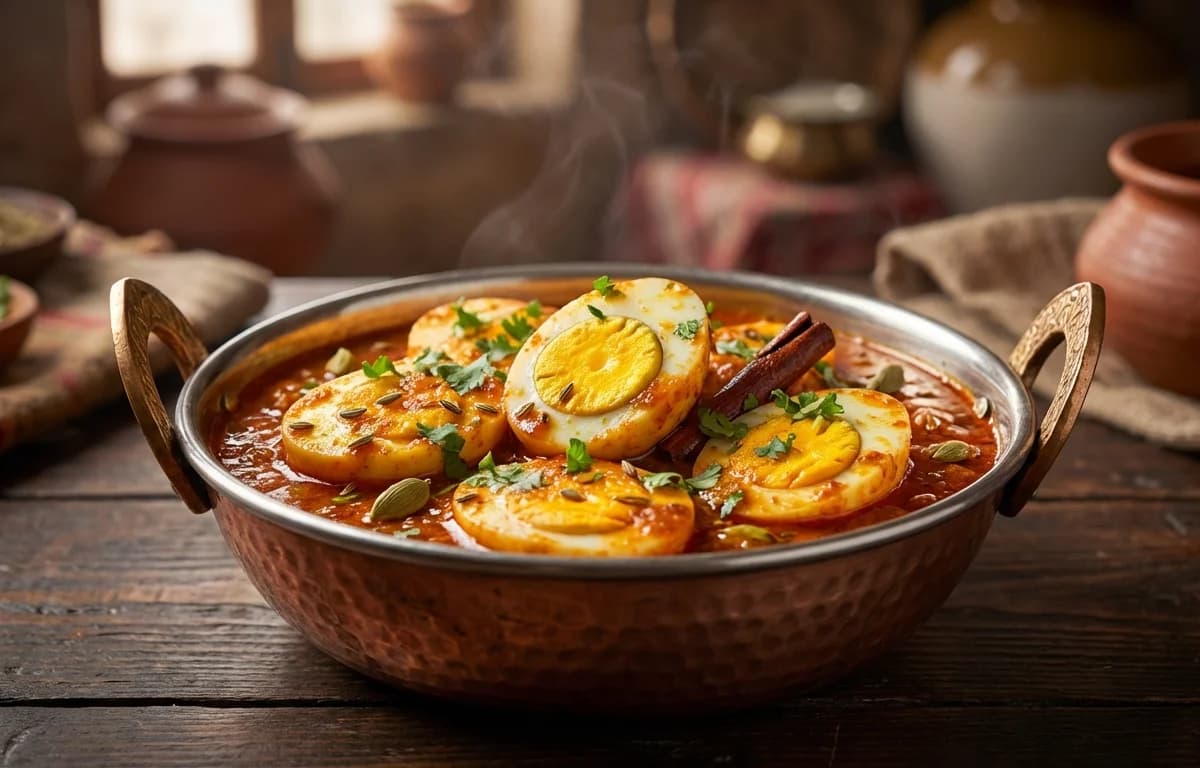 Kashmiri Egg Masala