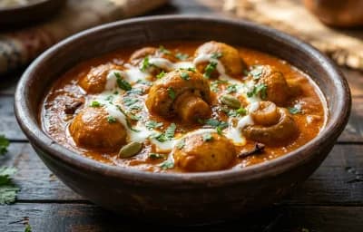 Kashmiri Mushroom Curry