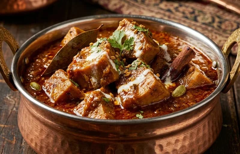 Kathal Musallam with Ulte Tawa Paratha - Recipe 1