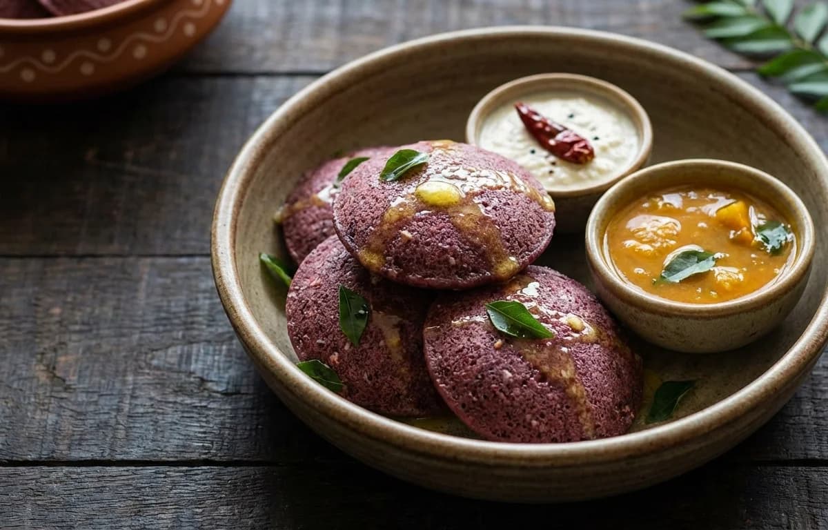 Kavuni Arisi Idli