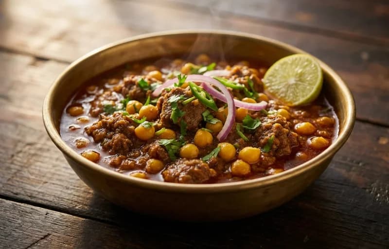 Bengali Luchi with Keema Ghugni - Recipe 2