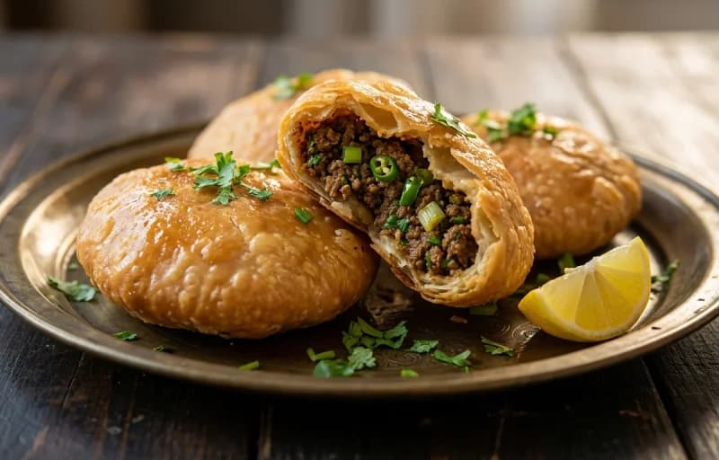 Keema Kachori with Tamarind Chutney - Recipe 1