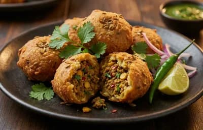 Keema Kalmi Vada