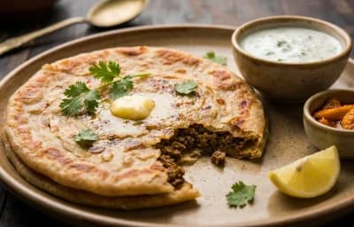 Keema Paratha