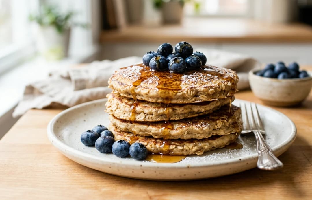 Kefir & Oat Pancakes
