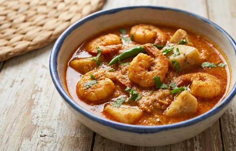 Kelyache Sungat with Steamed Basmati Rice - Recipe 1