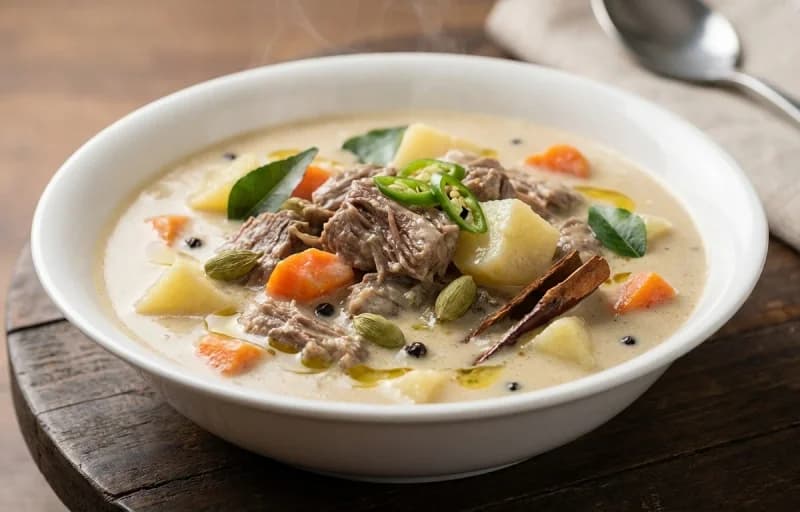 Kerala Appam with Kerala Beef Stew - Recipe 2