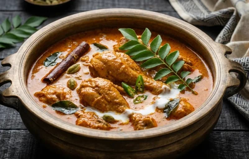 Kerala Parotta with Kerala Chicken Curry - Recipe 2