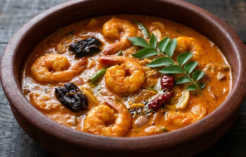 Kerala Prawn Curry with Steamed Basmati Rice - Recipe 1