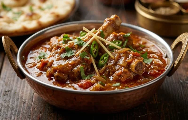 Khatri Mutton Chops, Rotli and Indian Onion Rings - Recipe 1