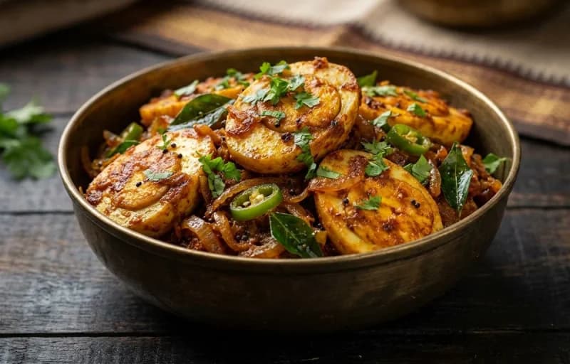 Pulihora with Kodi Guddu Vepudu - Recipe 2