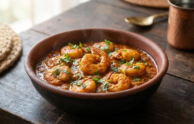 Kolambi Masala with Ghavan - Recipe 1