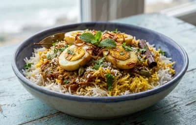 Konkani Egg Biryani