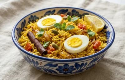 Konkani Egg Pulao