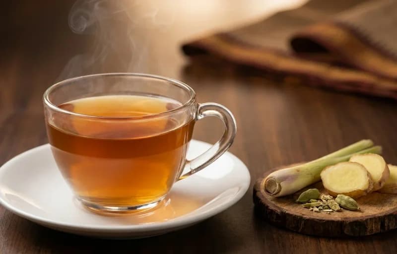 Kothimbir Vadi with Kora Chaha - Recipe 2