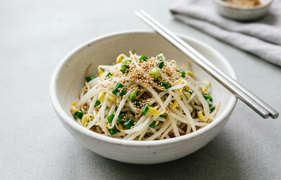 Korean-Style Sprout Salad (Sukju Namul)