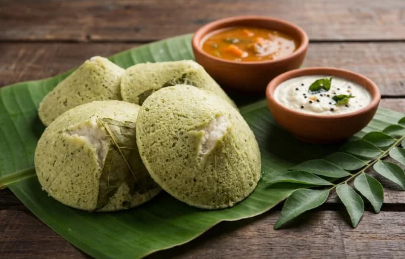Kottige Idli with Coconut Chutney - Recipe 1