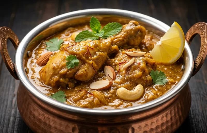Lagan ka Murgh with Saffron Sheermal - Recipe 1