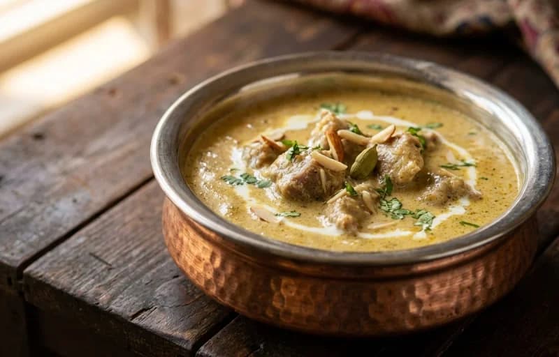 Lamb Pasanda with Garlic Naan - Recipe 1