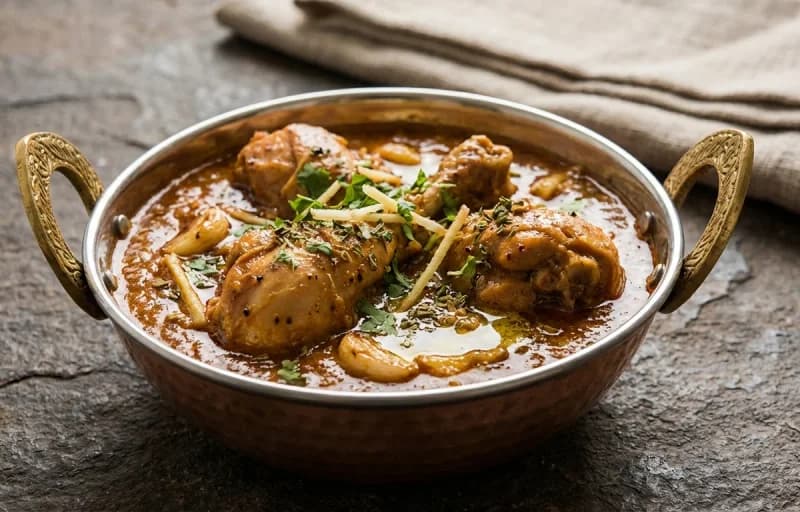 Lasanwali Murgi, Jowar no Rotlo and Masala Chaas - Recipe 1