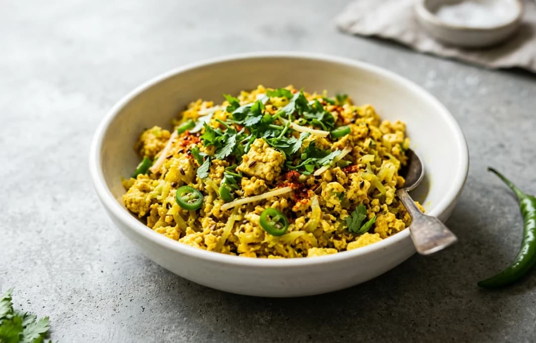 Lauki Paneer Bhurji (Scramble)