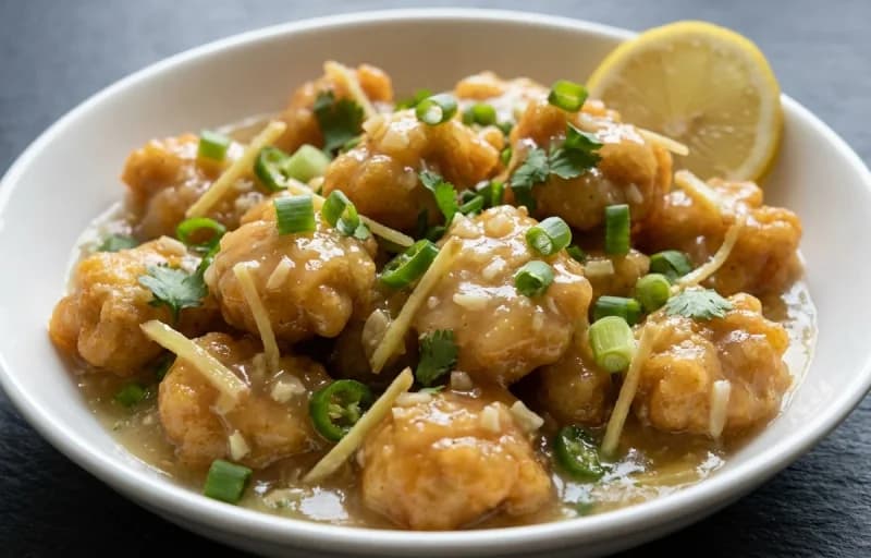 Lemon Chicken with Vegetable Fried Rice - Recipe 1