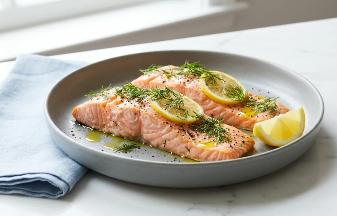 Lemon Dill Baked Salmon