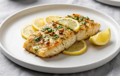Lemon Herb Baked Cod