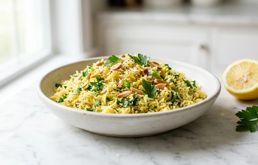 Lemon Herb Basmati Pilaf