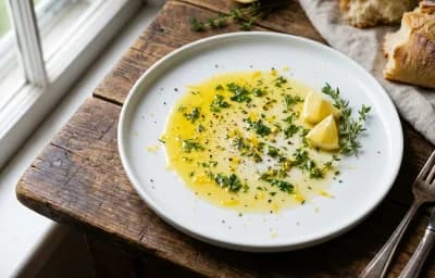 Lemon Herb Butter Drizzle