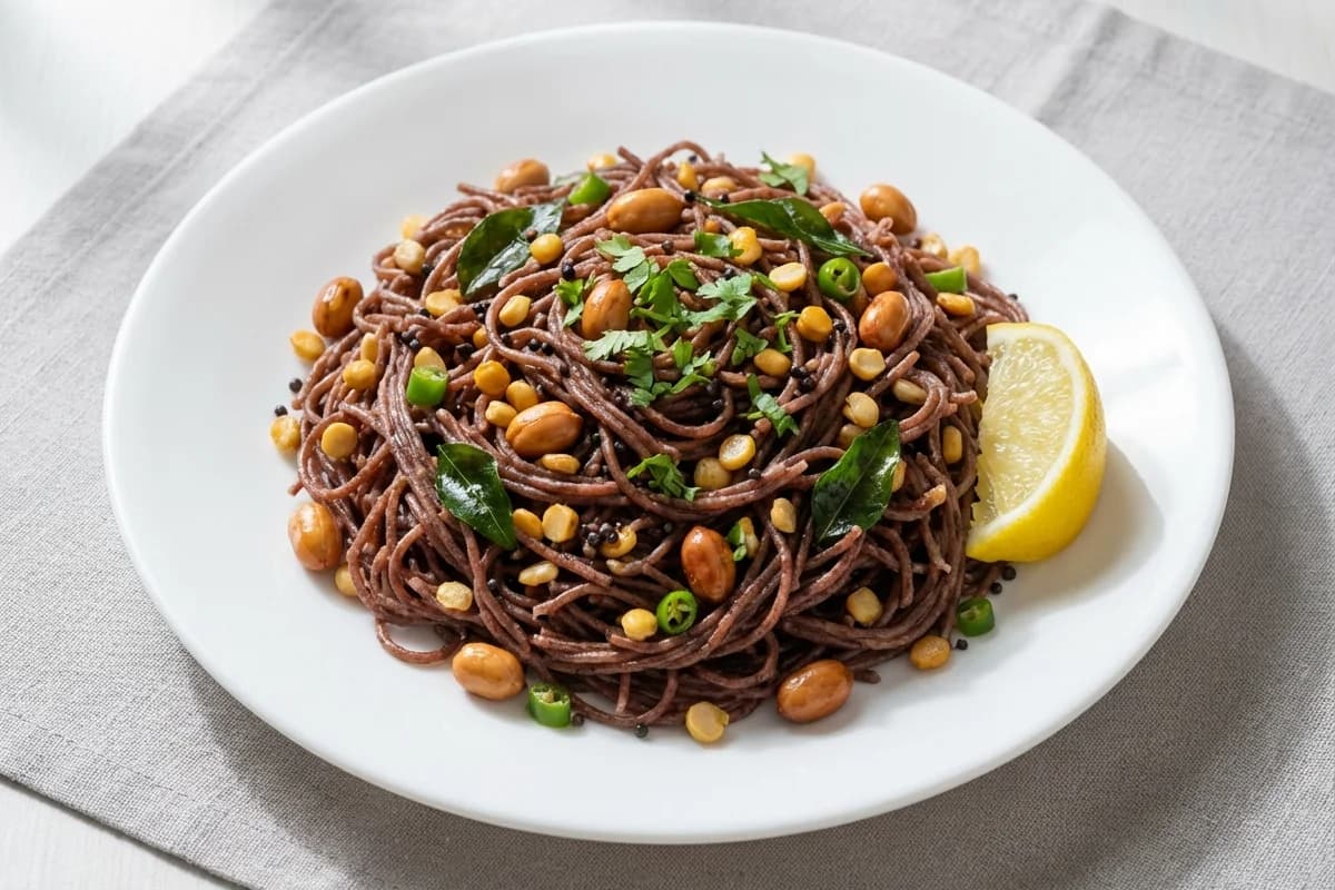 Lemon Ragi Sevai