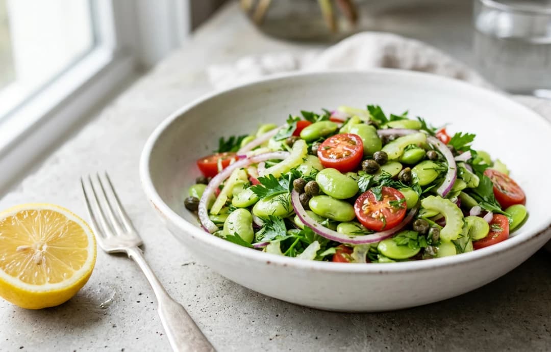 Lemony Lima Bean Salad
