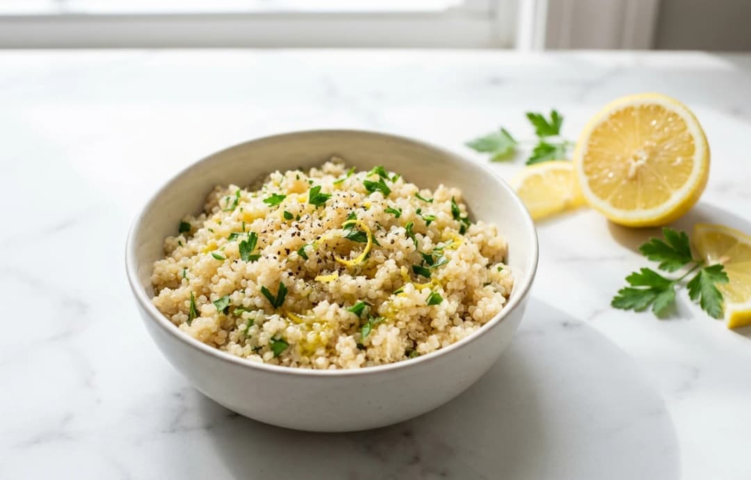 Lemony Quinoa Base